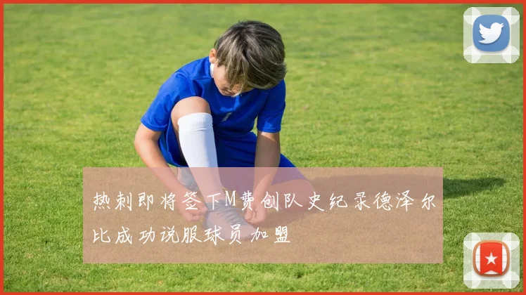 热刺即将签下M费创队史纪录德泽尔比成功说服球员加盟